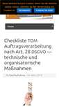 Mobile Screenshot of bdsg-externer-datenschutzbeauftragter.de